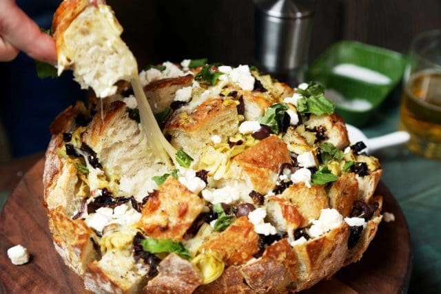 Mediterranean Pull Apart Bread