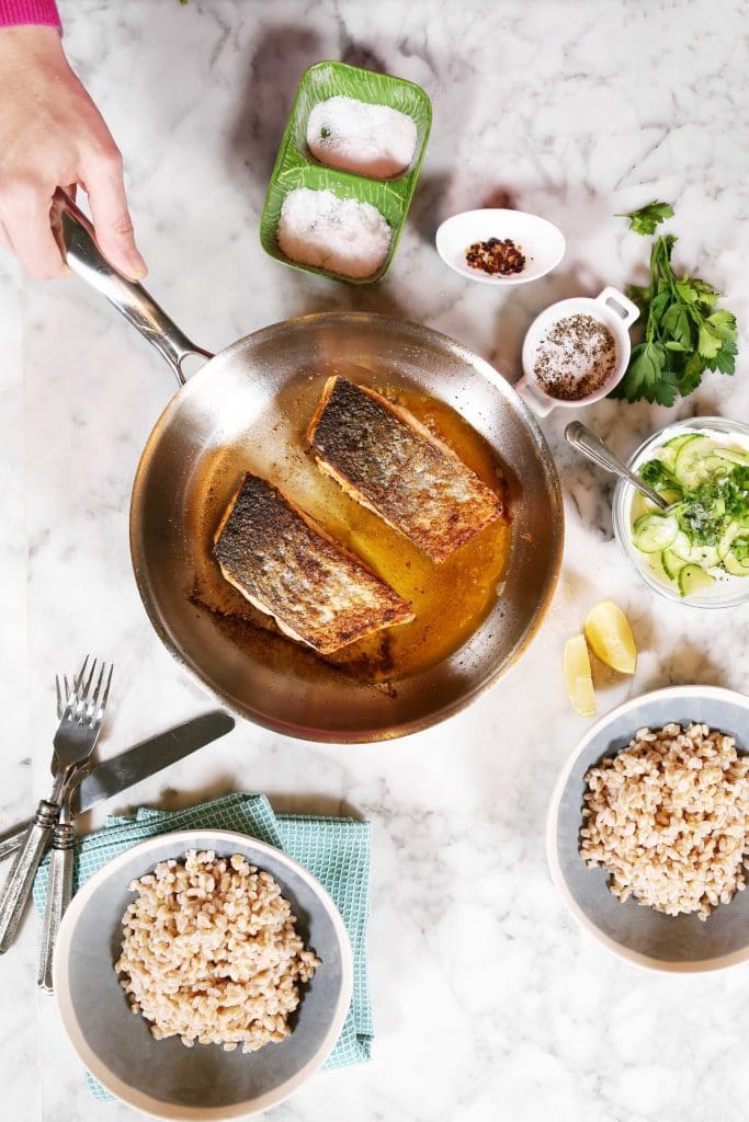 Bowl of Food: Pan Seared Salmon with Roasted Vegetables