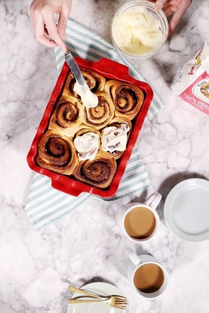 King Arthur Flour Cream Cheese Cinnamon Rolls