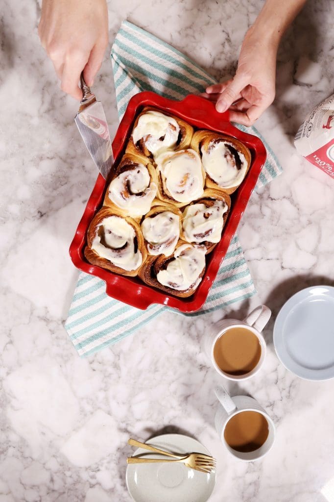 King Arthur Flour Cream Cheese Cinnamon Rolls