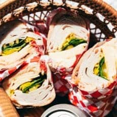 close up of car sandwich cut in half