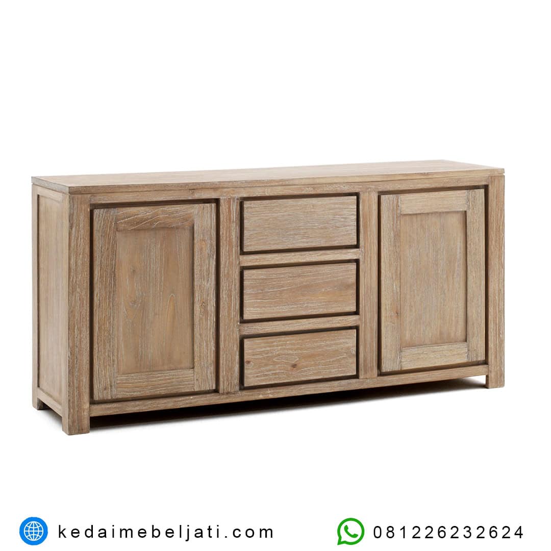 Buffet Minimalis Jati Recycle