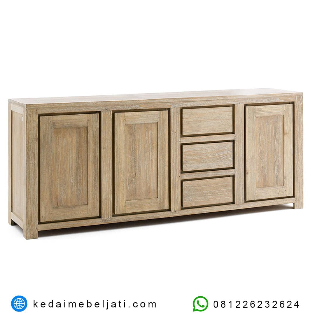 Buffet Minimalis Jati Recycle
