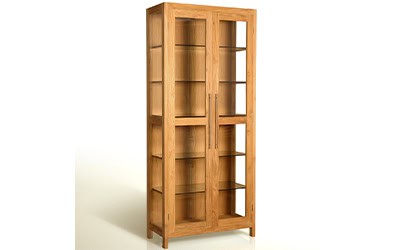 Almari Pajangan Minimalis Modern 2 Pintu