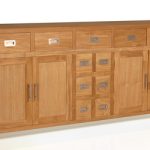 Bufet Jati Minimalis 4 Pintu