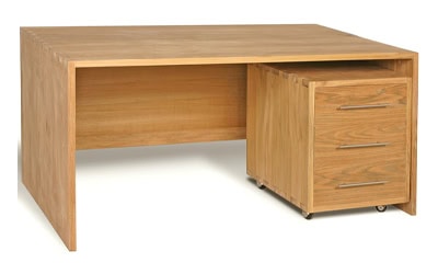 Meja Tulis Jati Modern Minimalis