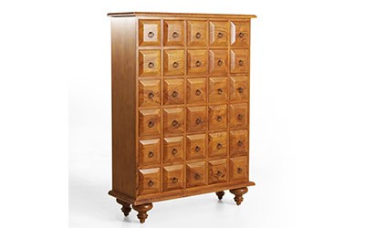 Nakas Kayu Jati Minimalis Model Oriental