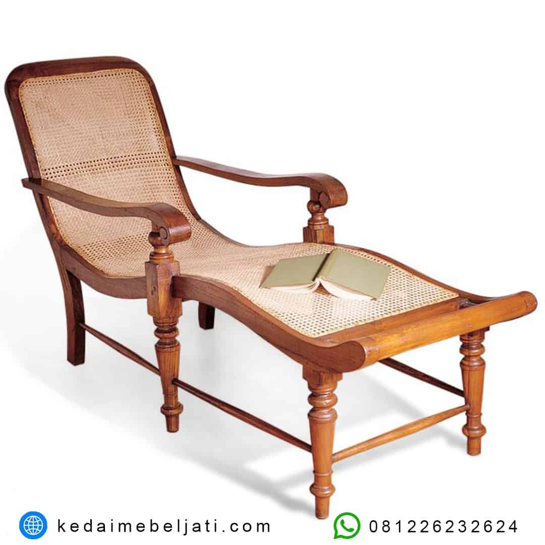 Kursi Lounger Jati