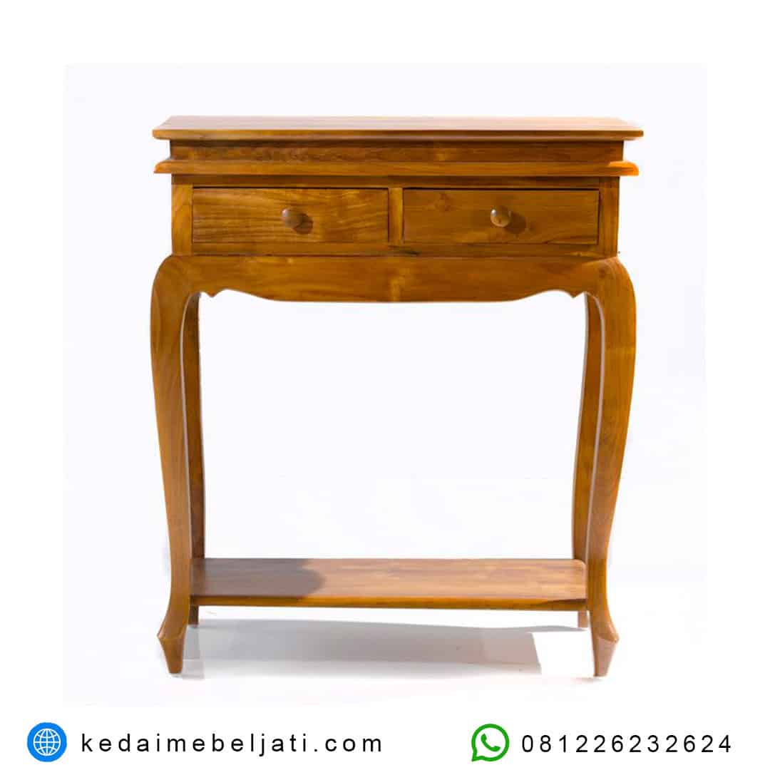 Meja Konsul Jati Antik