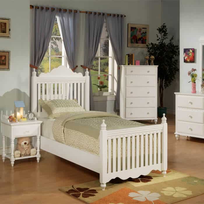 GAMBAR KAMAR TIDUR ANAK WARNA PUTIH