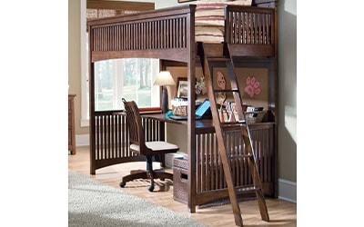 Tempat Tidur Anak Dengan Meja Belajar