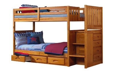 Tempat Tidur Minimalis Tingkat KBB 007