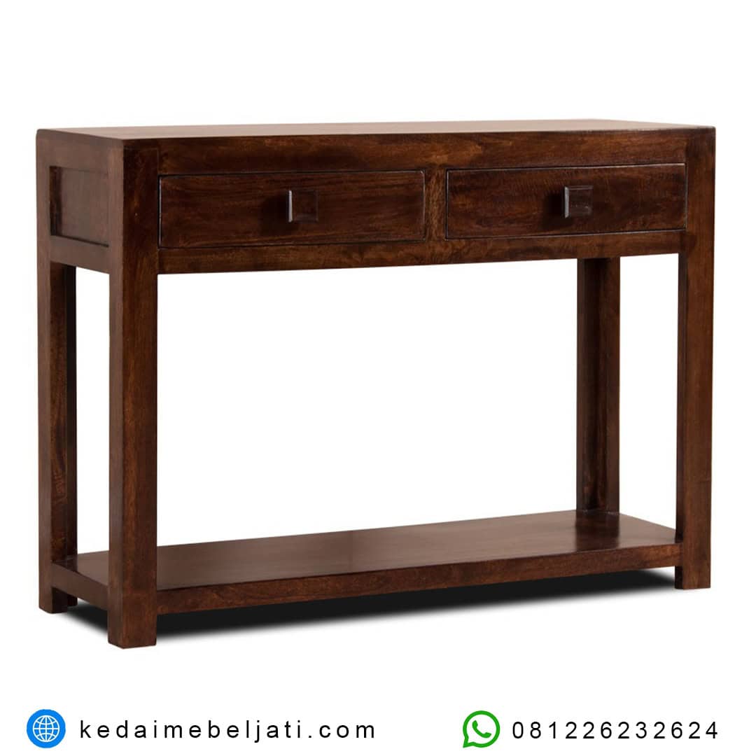 Meja Konsul Jati Minimalis
