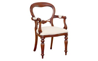 Kursi Makan Klasik Biedermeier Tanganan