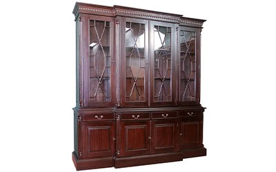 Lemari Pajangan Antik Colonial 4 Pintu