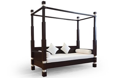Daybed Bale Bale Minimalis Kanopi