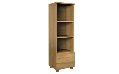 Rak Buku Jati Model Minimalis Simple