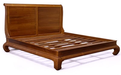 Tempat Tidur Jati Antik Opium