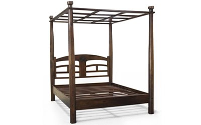 Tempat Tidur Minimalis Kanopi