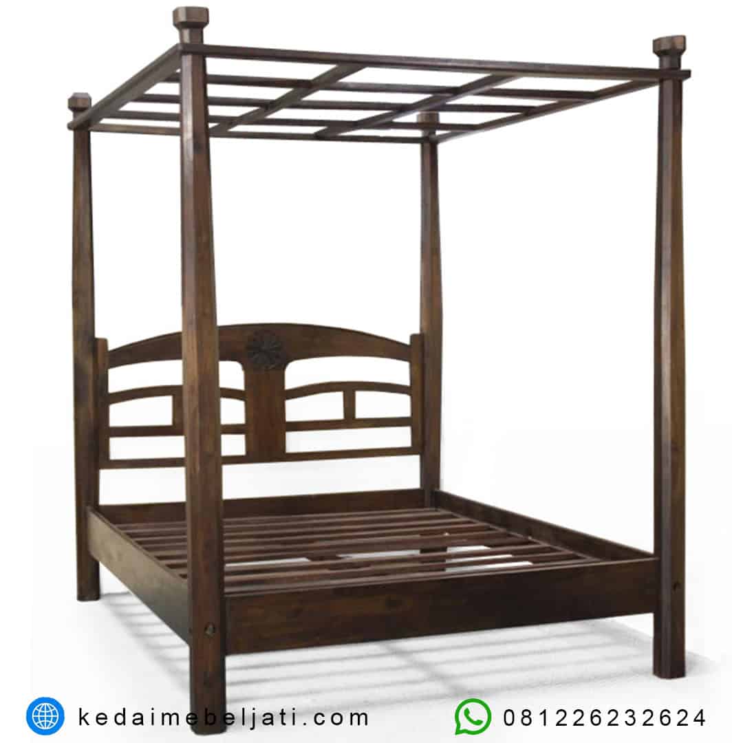 Tempat Tidur Minimalis Kanopi