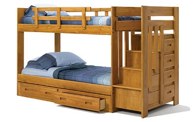 Tempat Tidur Tangga Seri Riana