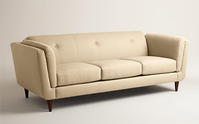 Sofa 3 Dudukan Model Vintage