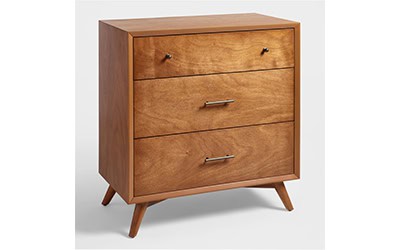 Nakas 3 Laci Model Minimalis Seri Scandi