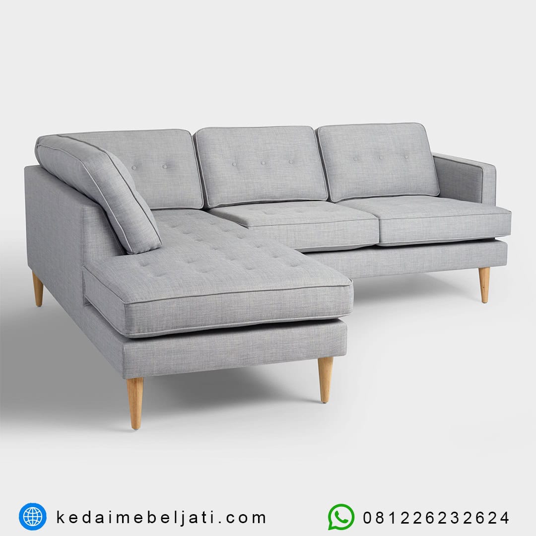 Sofa Sudut Vintage Minimalis