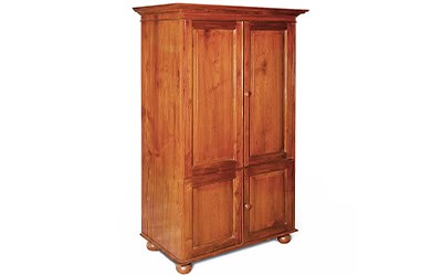 Almari Pakaian 2 Pintu Antik Kolonial