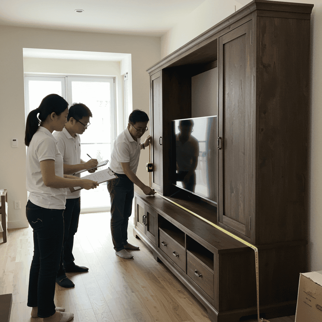 cara membeli bufet Tv
