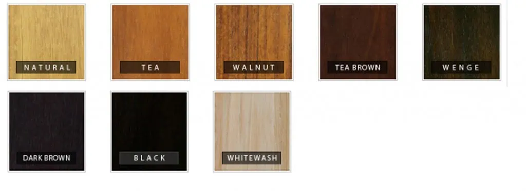 contoh warna finishing mebel