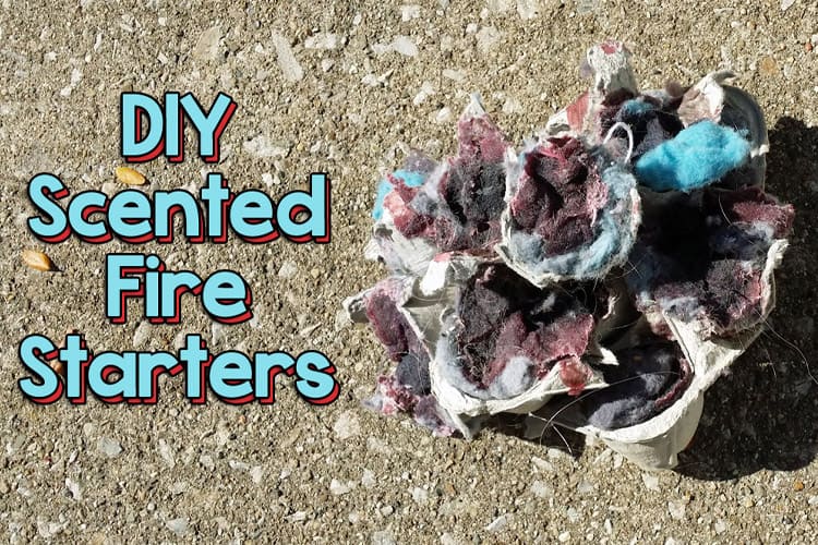 Make Your Own Scented Fire Starter