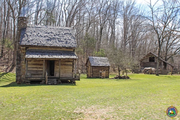 buildings at Homeplace 1850s Living Farm