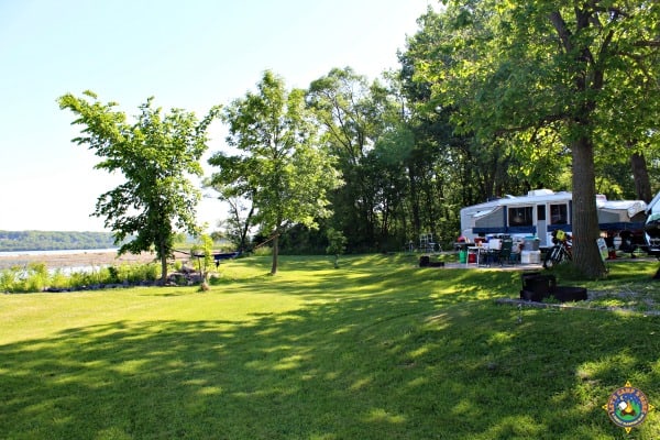 campsite at Fisherman's Corner