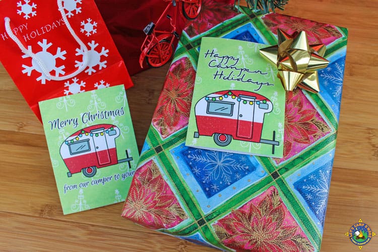 Camping Christmas Cards Free Download