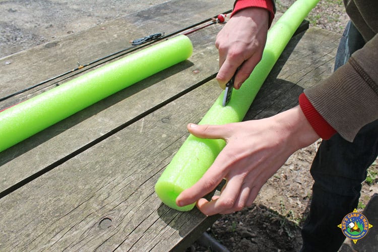 DIY Fishing Pole Cover