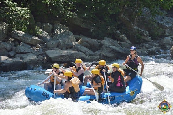 Lower Yough White water rafting Ohiopyle, PA