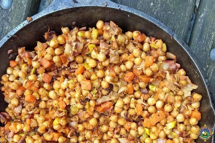 Wild Mushroom Chickpea Hash