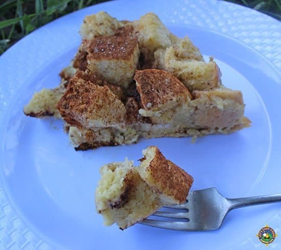 plate of breakfast casserole