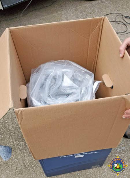 memory foam mattress in a box
