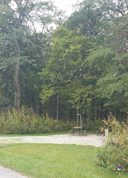 campsite at Middle Fork Campground