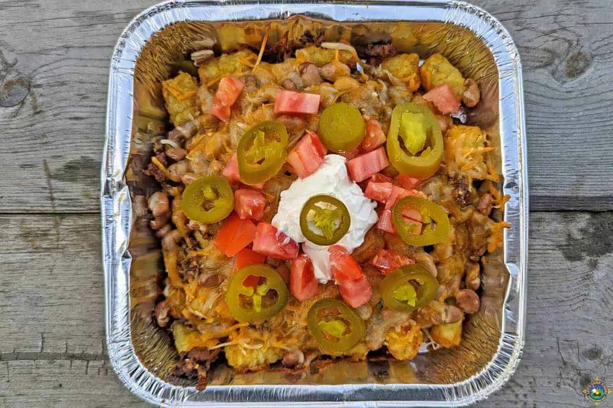 Grilled Tater Tots Nachos Recipe