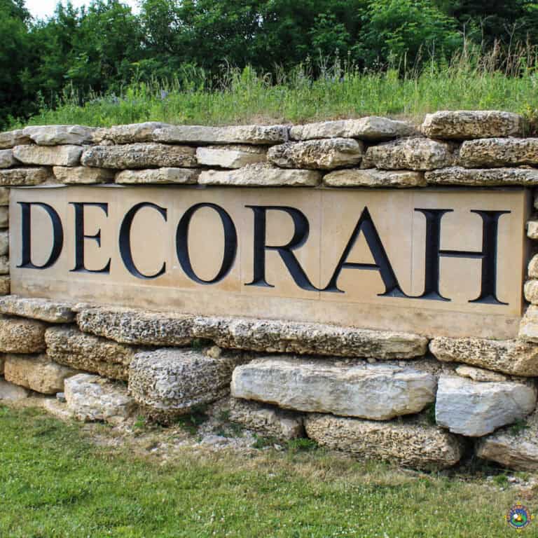 Decorah Iowa Sign