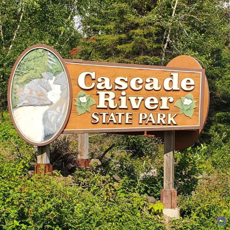 Cascade River State Park Sign