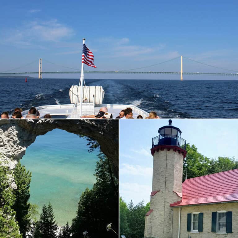 Mackinac Island Bridge & Attractions