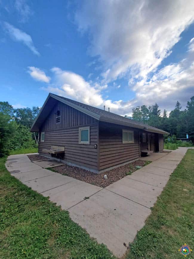 Bath and Shower House at Cascade River Campground