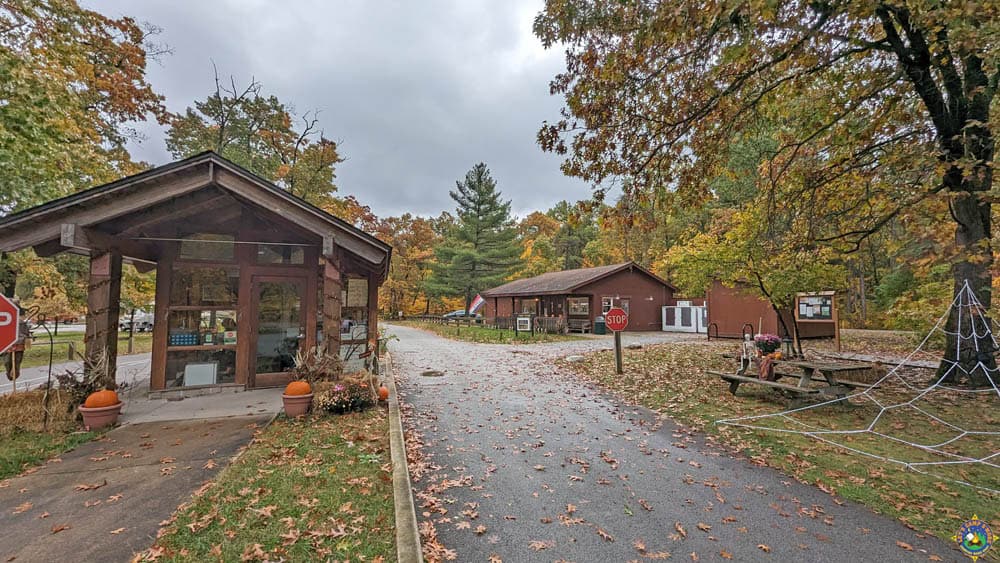 Campground Check in Station and Camp Store at Indiana Dunes