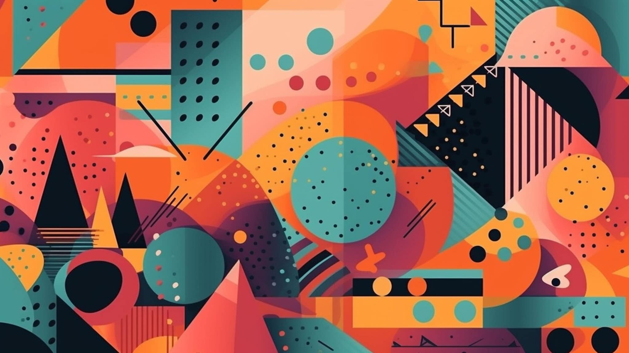 vecteezy abstract background with geometric elements and memphis style 23331855