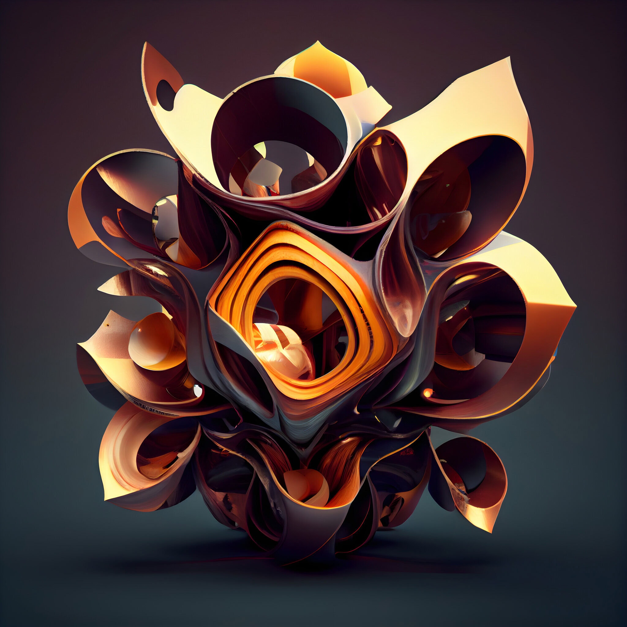 vecteezy 3d illustration of abstract geometric composition computer 23180149