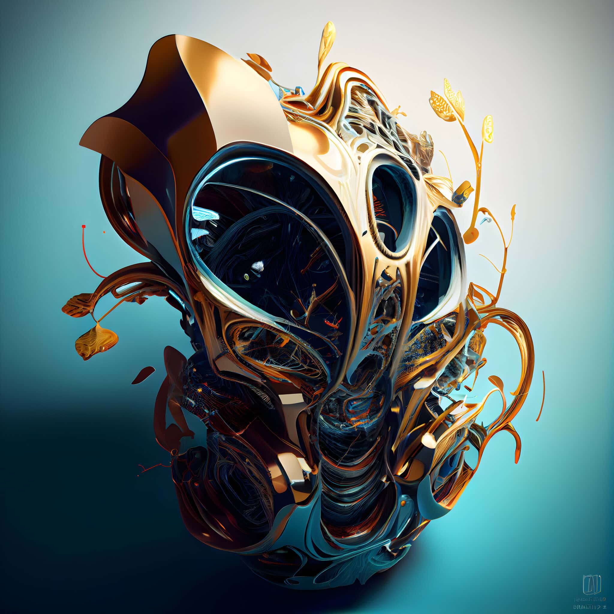 vecteezy 3d illustration of abstract geometric composition digital 23183902